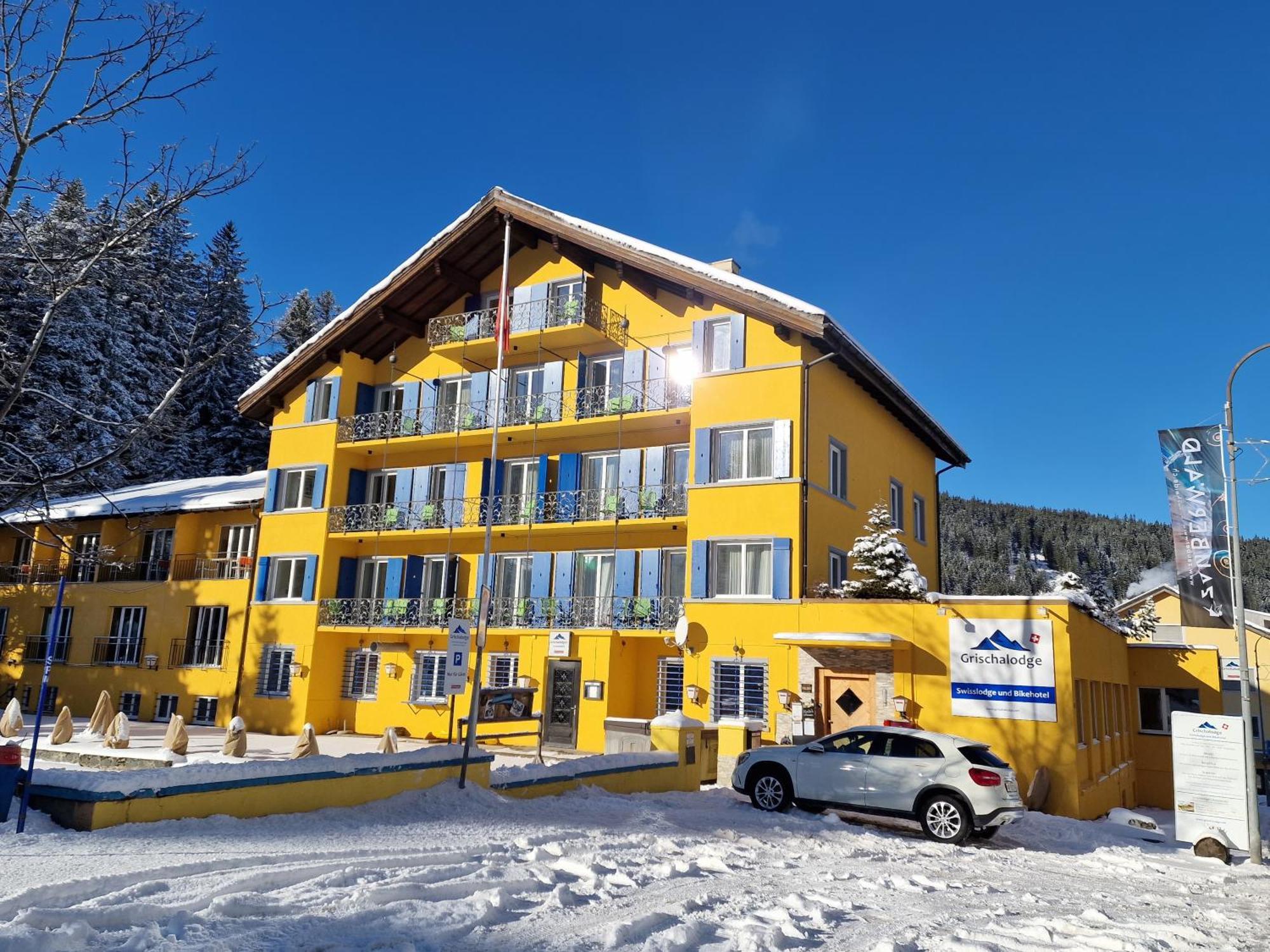Grischalodge Das Hotel Mit Bergblick Seit 1929 - Schlicht, Preiswert Und Mit Einem Touch Nostalgie Parpan Exterior photo